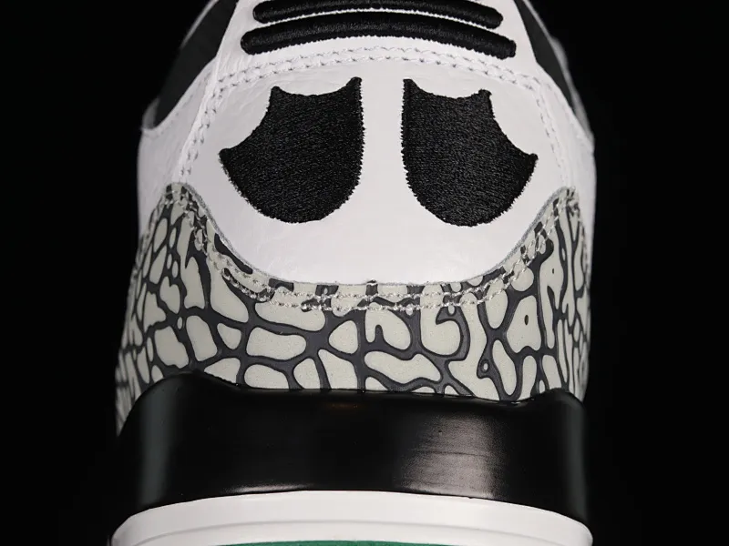 All categories Air Jordan Jordan series basketball shoes Air Jordan 3 Air Jordan 3 Retro AJ3 Joe 3 joint white and green 594282-233
